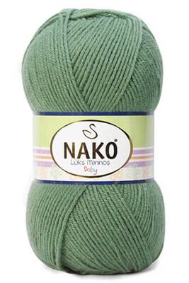 Nako Yarn - NAKO LÜKS MİNNOŞ KNİTTİNG YARN 6817 Khaki