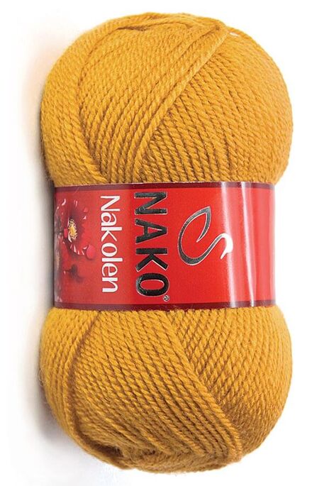 Nako Yarn - NAKO NAKOLEN KNİTTİNG YARN 1808 Saffron