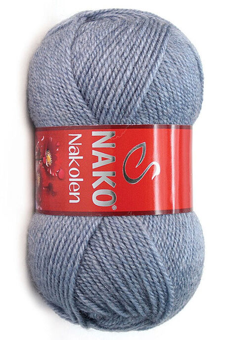 Nako Yarn - NAKO NAKOLEN KNİTTİNG YARN 23135 Light Denim Mix