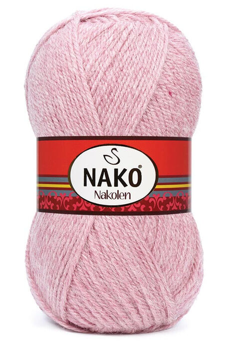 Nako Yarn - NAKO NAKOLEN KNİTTİNG YARN 241 Dried Rose Mix