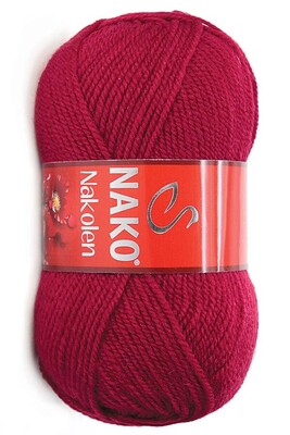 Nako Yarn - NAKO NAKOLEN KNİTTİNG YARN 3630 Maroon