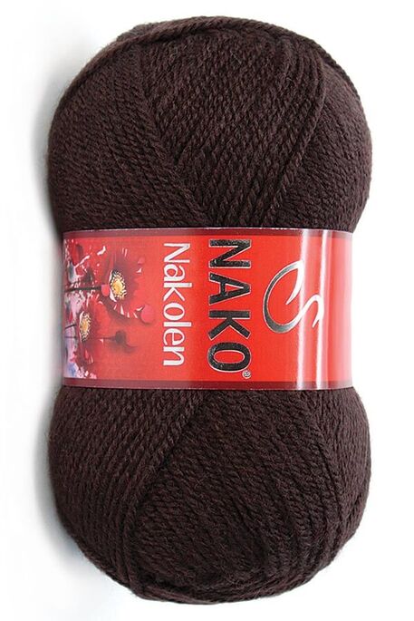 Nako Yarn - NAKO NAKOLEN KNİTTİNG YARN 5195 Brown