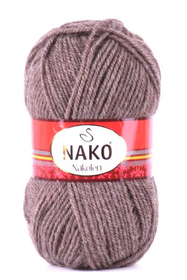 Nako Yarn - NAKO NAKOLEN KNİTTİNG YARN 5667 Dark Mink