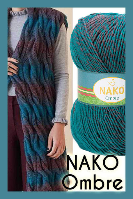 Nako Yarn - NAKO OMBRE COLOR 20384