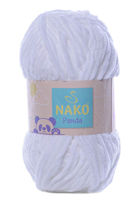 Nako Yarn - NAKO PANDA KNİTTİNG YARN 3081 White