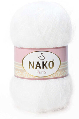 Nako Yarn - NAKO PARİS YARN 208 White