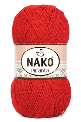 Nako Yarn - NAKO PIRLANTA 11271 Kırmızı