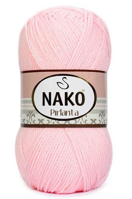 Nako Yarn - NAKO PIRLANTA YARN 4531 Cinderella Pink