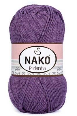 Nako Yarn - NAKO PIRLANTA YARN 6684 Light Plum