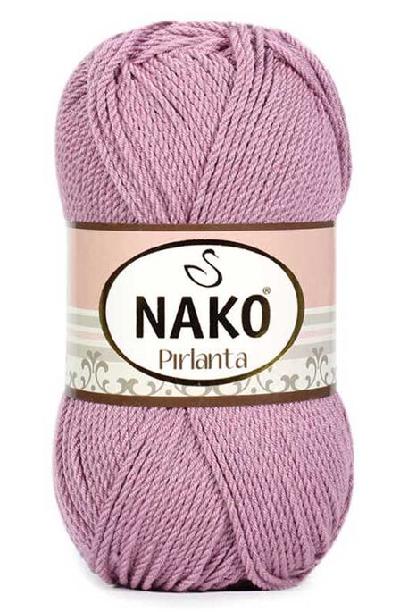 Nako Yarn - NAKO PIRLANTA YARN 6732 Dried Rose