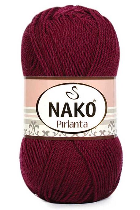 Nako Yarn - NAKO PIRLANTA YARN 6736 Claret