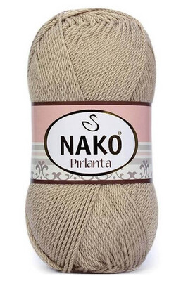 Nako Yarn - NAKO PIRLANTA YARN 6742 Beige