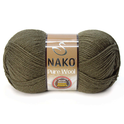 NAKO - NAKO PURE WOOL 10728 Haki