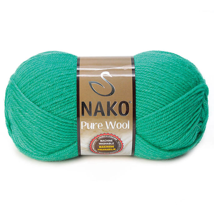 NAKO - NAKO PURE WOOL 1130 Zümrüt