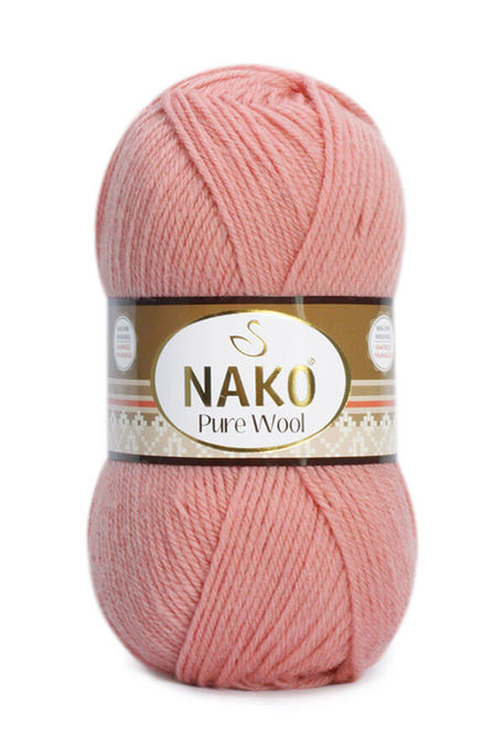 NAKO - NAKO PURE WOOL 11948 Açık Mercan