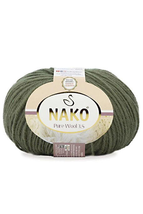 NAKO - NAKO PURE WOOL 268 Asker Yeşili