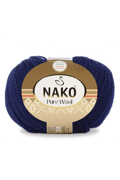 Nako Yarn - NAKO PURE WOOL KNİTTİNG YARN 2418