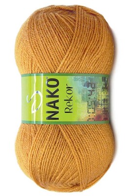 Nako Yarn - NAKO REKOR YARN 10129 Mustard