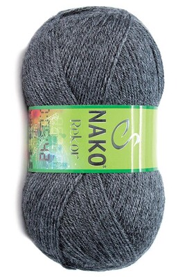 Nako Yarn - NAKO REKOR YARN 193 Dark Grey Melange