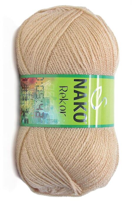 Nako Yarn - NAKO REKOR YARN 219 Camel Hair