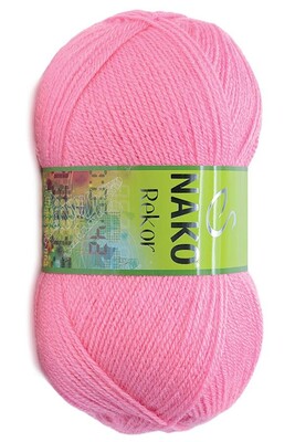 Nako Yarn - NAKO REKOR YARN 2244 Barbie Pink