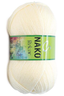 Nako Yarn - NAKO REKOR YARN 256 Cream