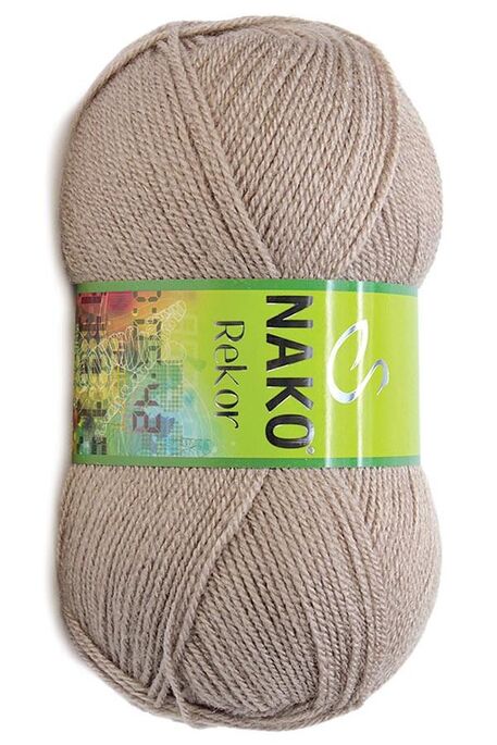 Nako Yarn - NAKO REKOR YARN 257 Latte