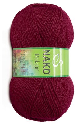 Nako Yarn - NAKO REKOR YARN 3630 Maroon