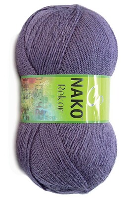 Nako Yarn - NAKO REKOR YARN 6684 Light Plum