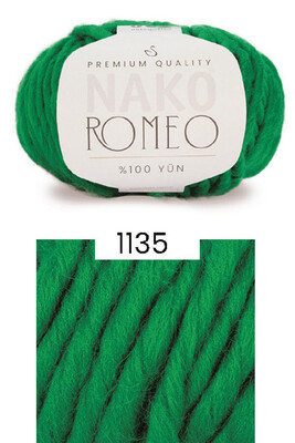 Nako Yarn - NAKO ROMEO KNİTTİNG YARN 1135 Apple Green