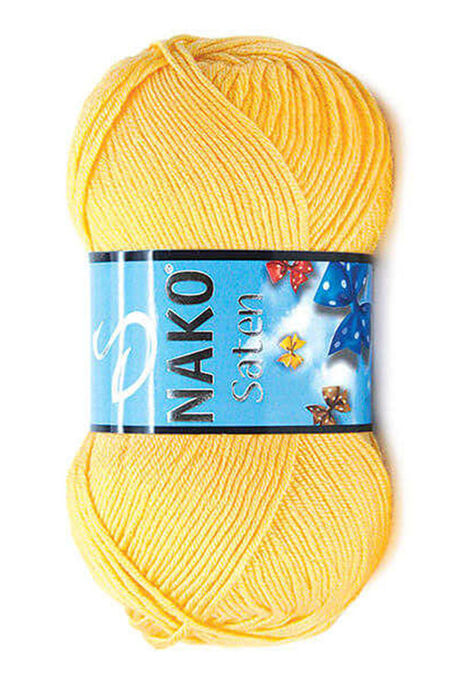 Nako Yarn - NAKO SATEN KNİTTİNG YARN 215 Straw