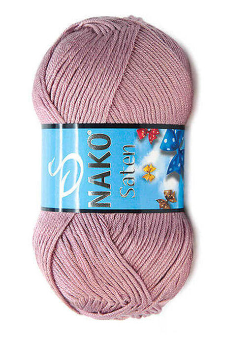 Nako Yarn - NAKO SATEN KNİTTİNG YARN 2478 Autumn Rose