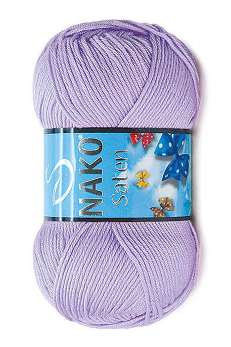 Nako Yarn - NAKO SATEN KNİTTİNG YARN 2842 Lilac