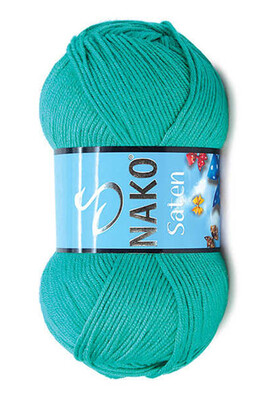 Nako Yarn - NAKO SATEN KNİTTİNG YARN 4240 Cyan Blue