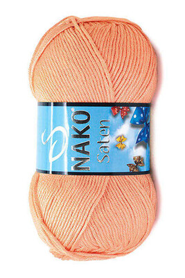 Nako Yarn - NAKO SATEN KNİTTİNG YARN 771 Coral Reef