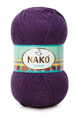 Nako Yarn - NAKO ŞENET KNİTTİNG YARN 10670 Damson Mix