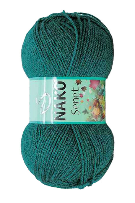 Nako Yarn - NAKO ŞENET KNİTTİNG YARN 181 Mallard Green