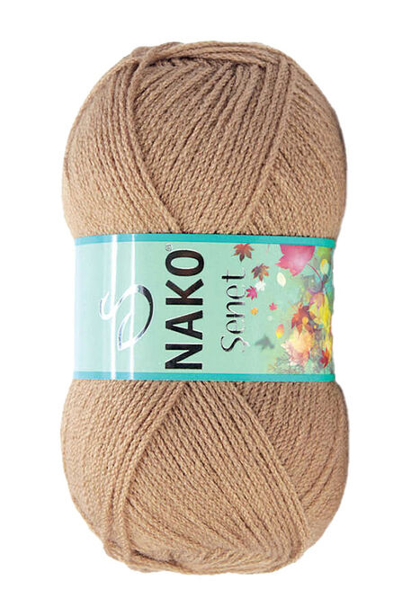 Nako Yarn - NAKO ŞENET KNİTTİNG YARN 221 Caramel