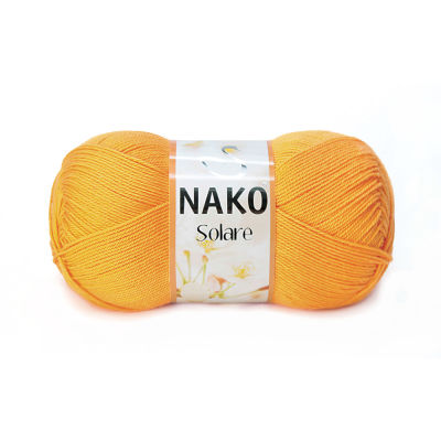 Nako Yarn - NAKO SOLARE KNİTTİNG YARN 1380 Oxide Yellow