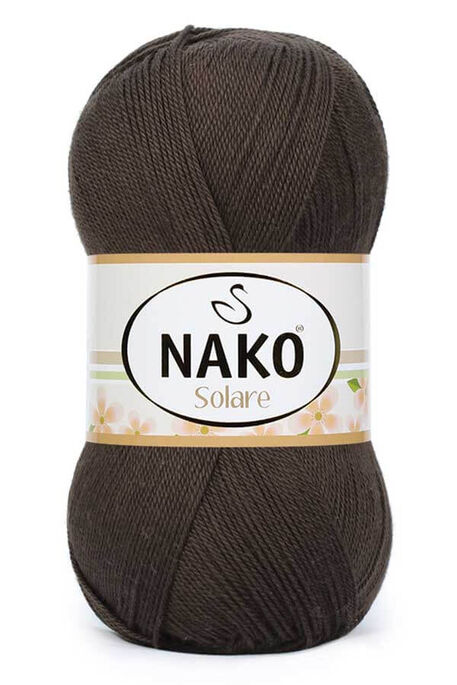 Nako Yarn - NAKO SOLARE KNİTTİNG YARN 2316 Brown