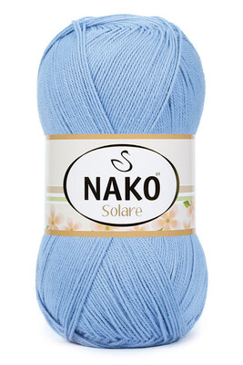 Nako Yarn - NAKO SOLARE KNİTTİNG YARN 760 Blue