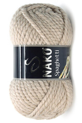 Nako Yarn - NAKO SPAGHETTİ YARN 23116 Sand Beige