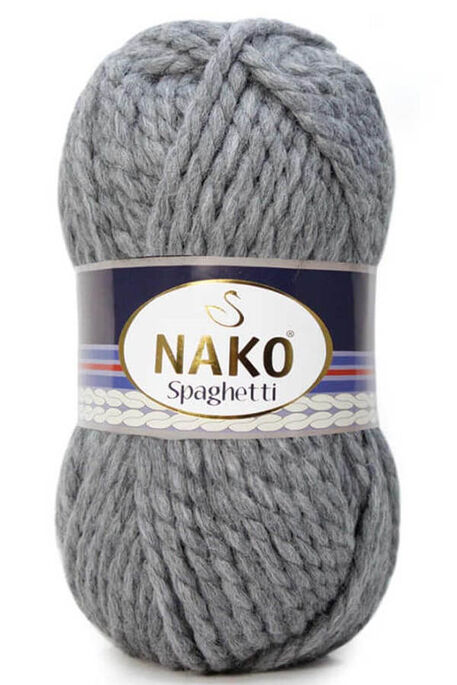 Nako Yarn - NAKO SPAGHETTİ YARN 23625 Gray