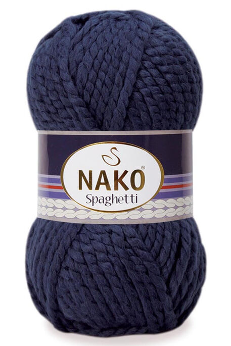 Nako Yarn - NAKO SPAGHETTİ YARN 3088 Navy Blue