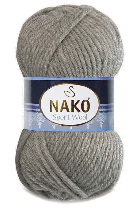 NAKO - NAKO SPORT WOOL 10342 Gri