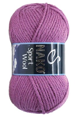 NAKO - NAKO SPORT WOOL 1048 Orkide