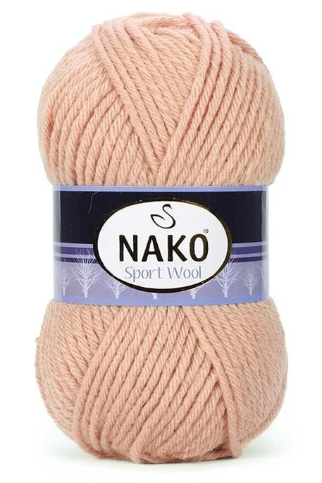 Nako Yarn - NAKO SPORT WOOL 12385 Kirli Pudra