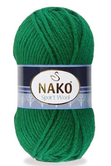 NAKO - NAKO SPORT WOOL 13871 Çam Yeşili