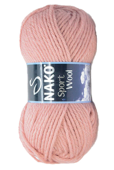 NAKO - NAKO SPORT WOOL 2406 Açık Krem Pembe