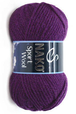 NAKO - NAKO SPORT WOOL 3260 Mürdüm